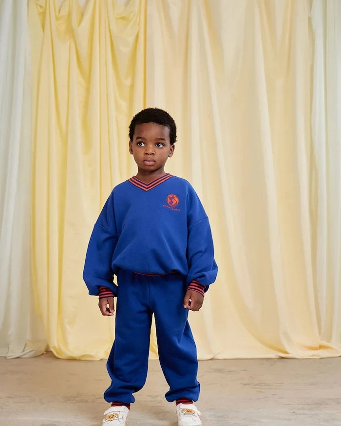 Детски памучен спортен панталон Mini Rodini