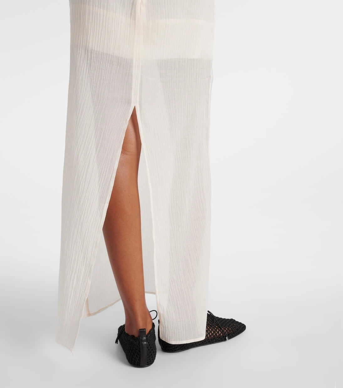 Toteme - Cotton and silk maxi dress