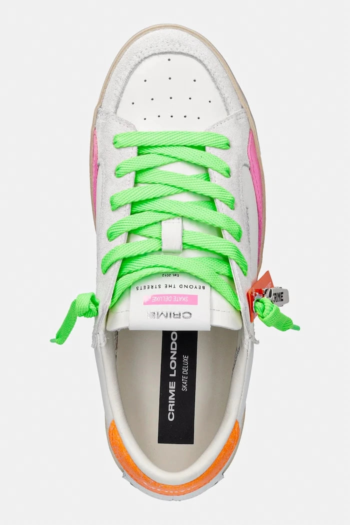 Crime London SK8 DELUXE kadın deri sneaker