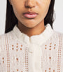 DÔEN Ivory Alpaca-Blend Claudie Cardigan