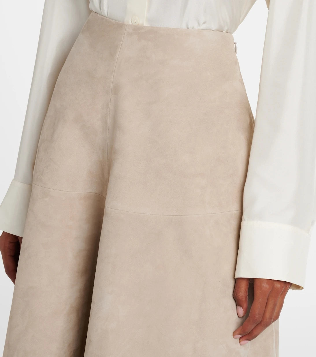 Altuzarra - Varda suede maxi skirt