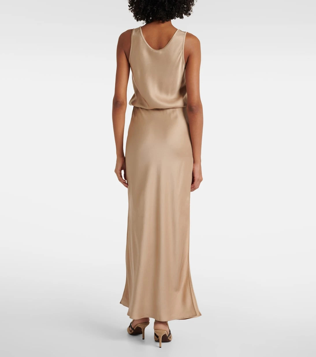 Brunello Cucinelli - Satin maxi dress