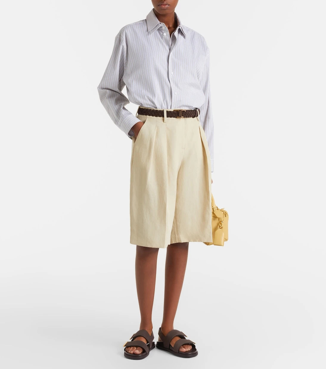 Tod's - Süet slingback sandalet