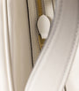 White Leather Top-Handle Bag