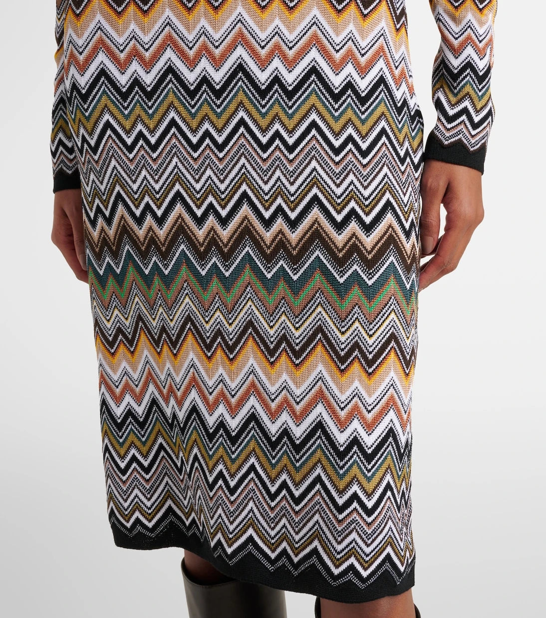 Missoni - Zigzag midi dress