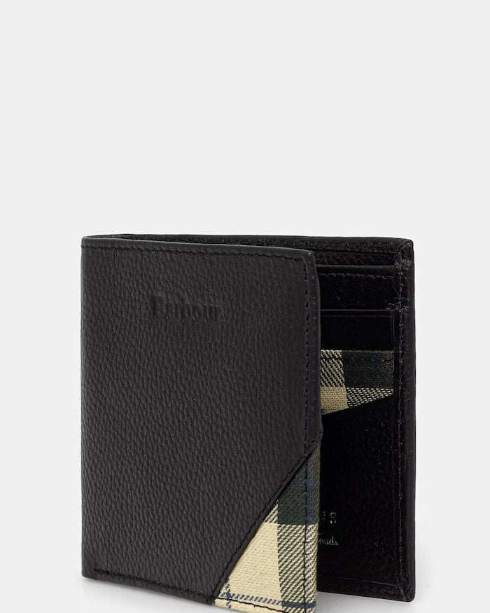 Barbour RFID erkek deri cüzdan Tarbert
