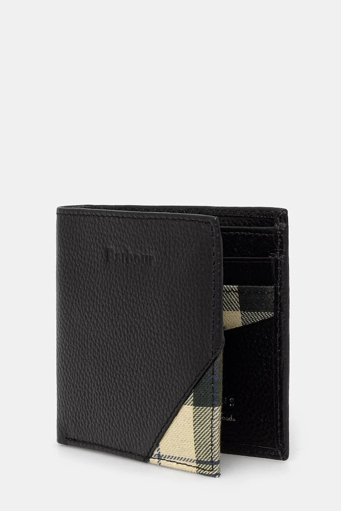 Barbour портфейл RFID мъжки от кожа Tarbert