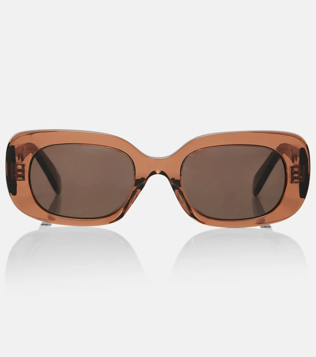 Celine Eyewear - Bold 3 Dots rectangular sunglasses