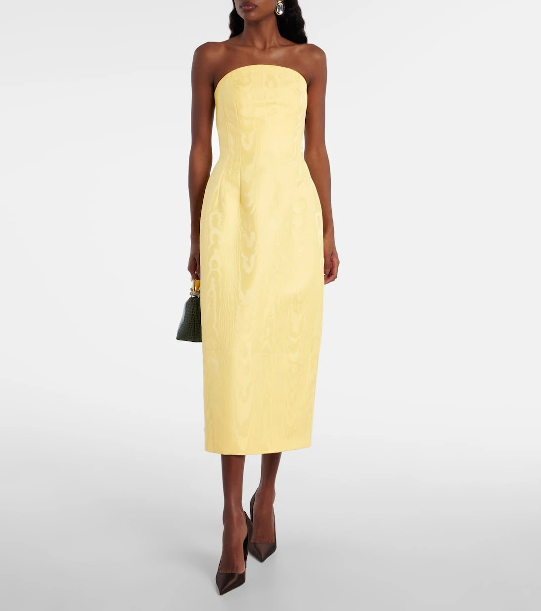 Emilia Wickstead - Hailee moiré mikado corset dress