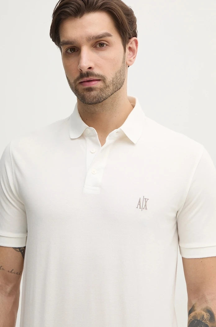 Armani Exchange Yaka Pamuklu Tişört