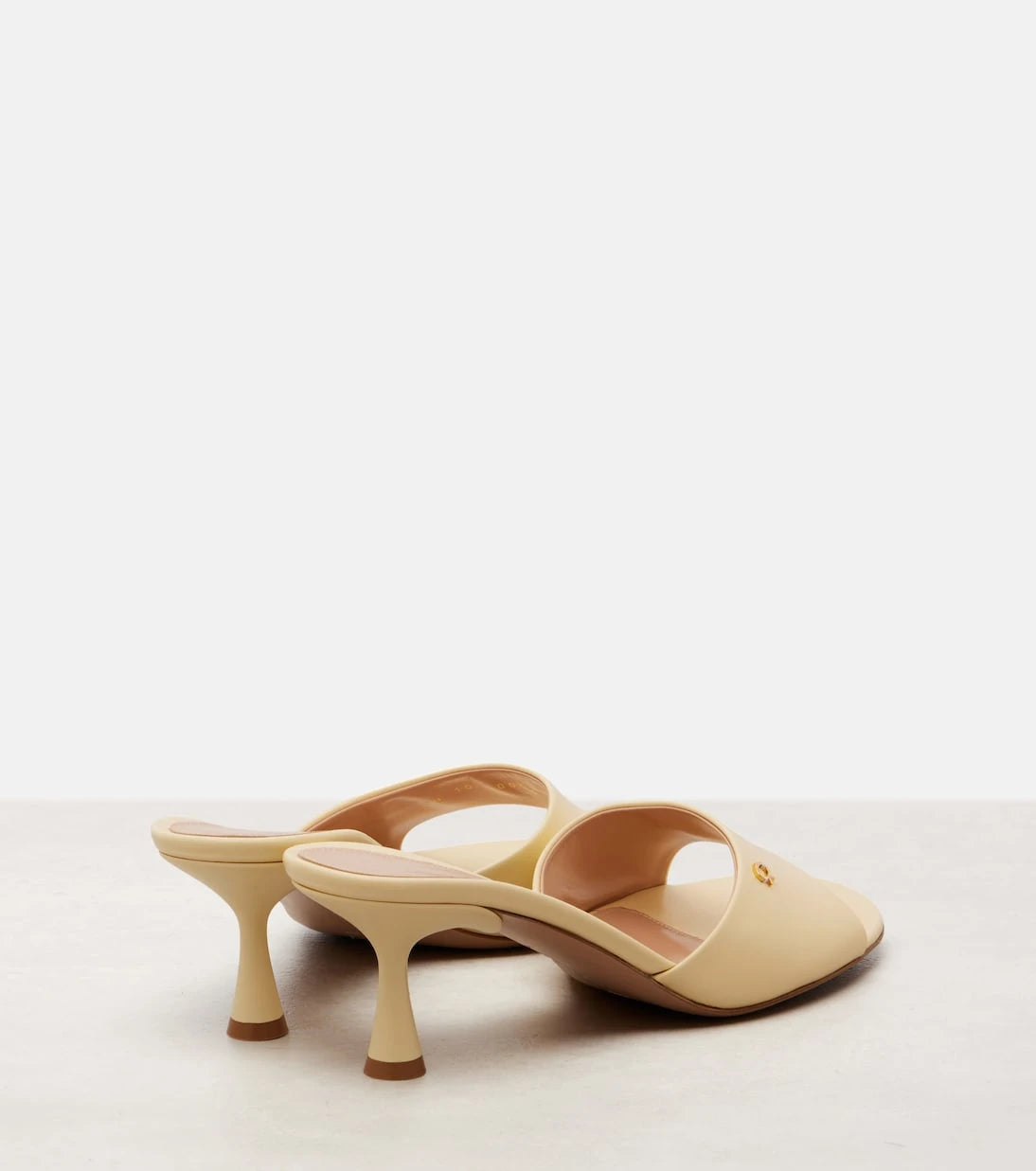 Gianvito Rossi - Ascent 55 leather mules