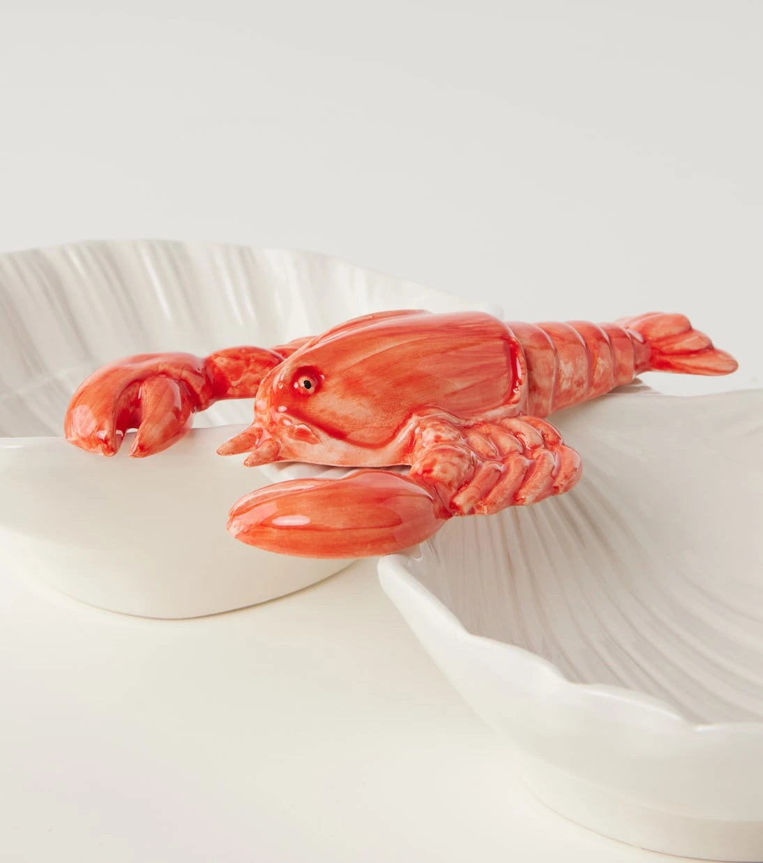 Les-Ottomans - Lobster ceramic appetizer plate
