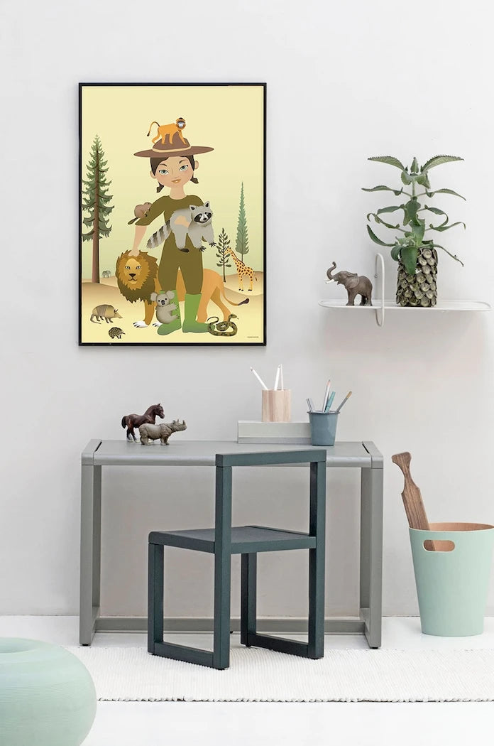 Vissevasse Постер The Zookeeper 30x40 cm