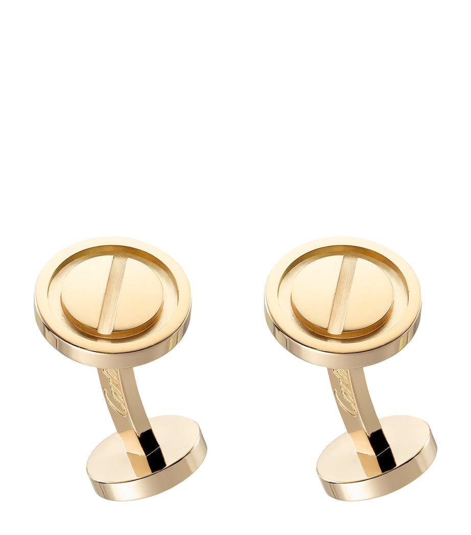 Yellow Gold LOVE Cufflinks