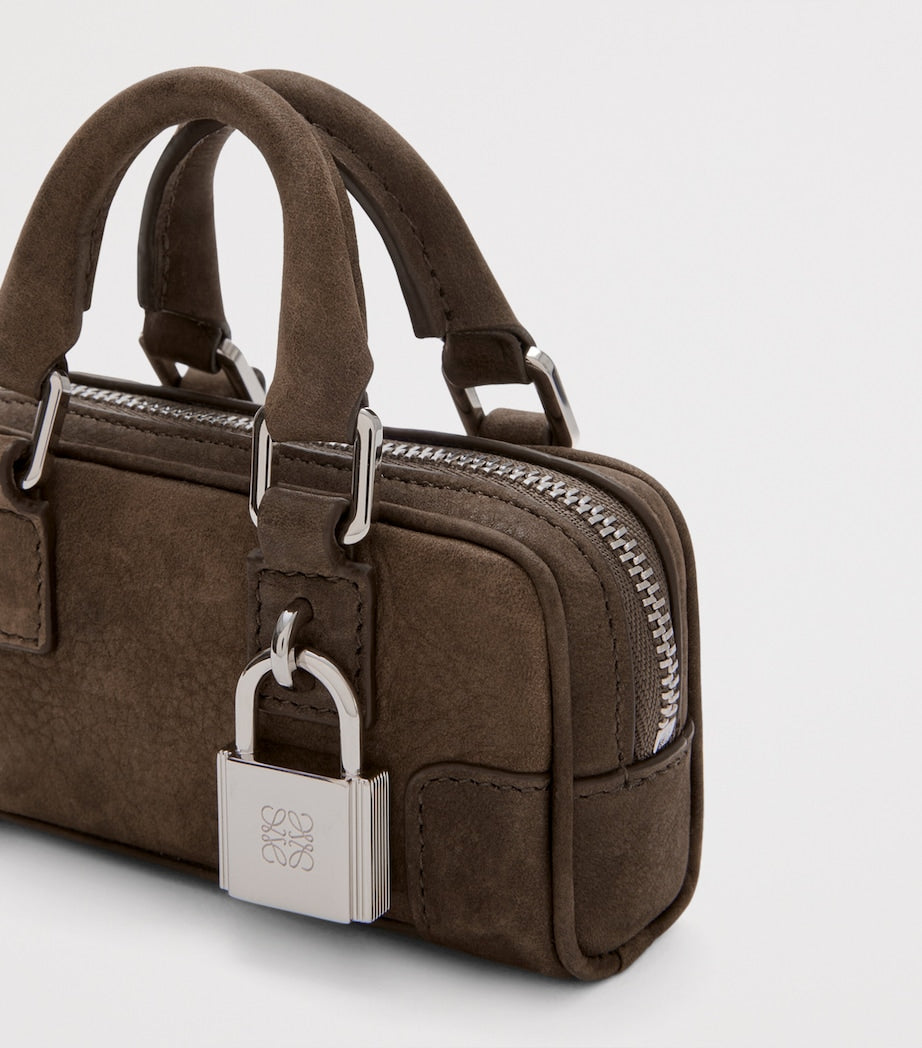 LOEWE Mini Leather Amazona Nano Top-Handle Bag