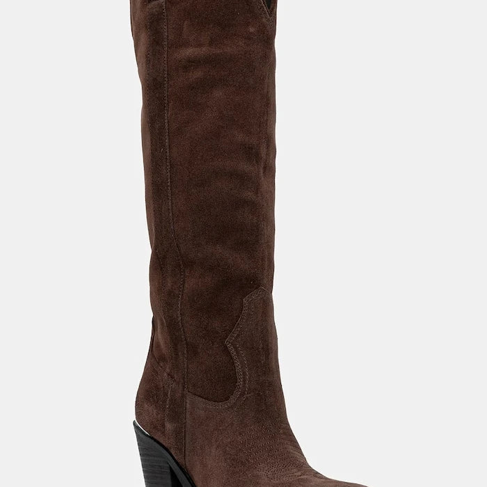 Guess kadın süet kovboy botları SASHAN2
