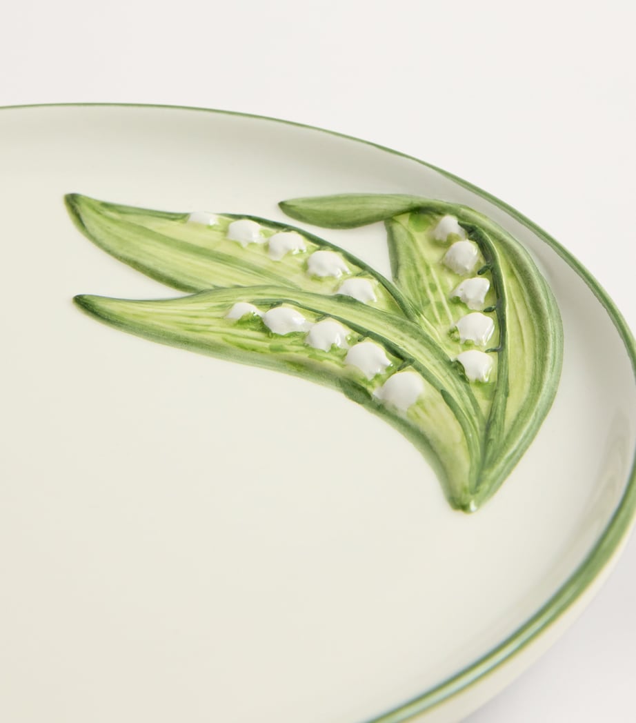 Lilly Of The Valley Dessert Plate (21cm)