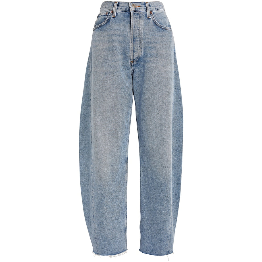 Blue Luna Barrel-Leg Jeans