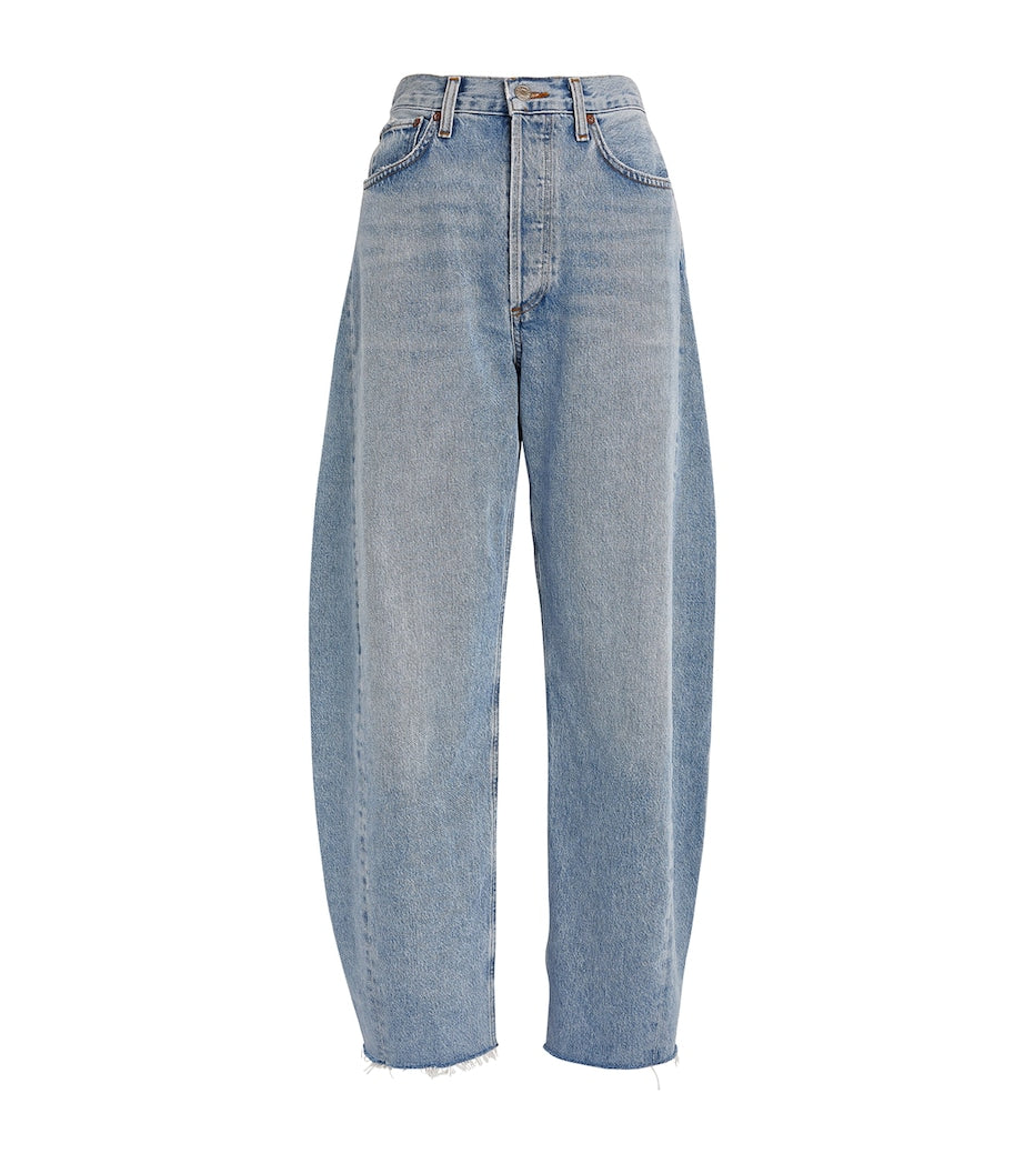 Blue Luna Barrel-Leg Jeans