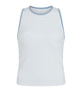 Varley White Agneta Performance Tank Top