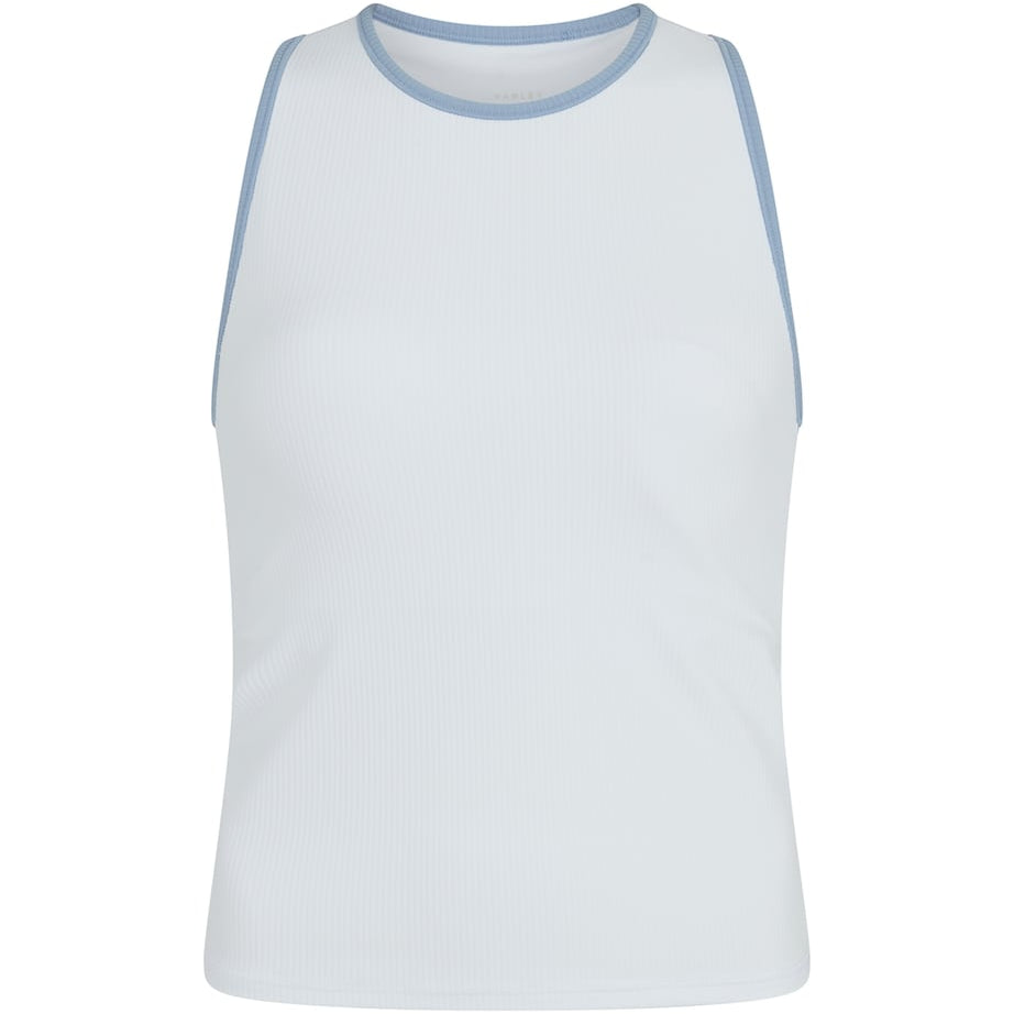 Varley White Agneta Performance Tank Top