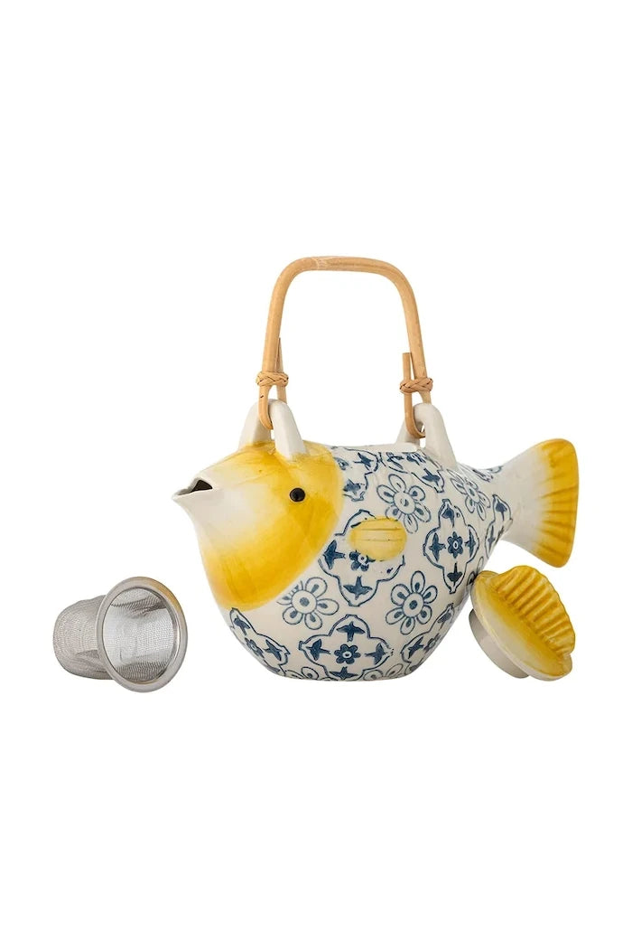 Bloomingville taş çömlek çaydanlık 24 x 13,5 x 13 cm