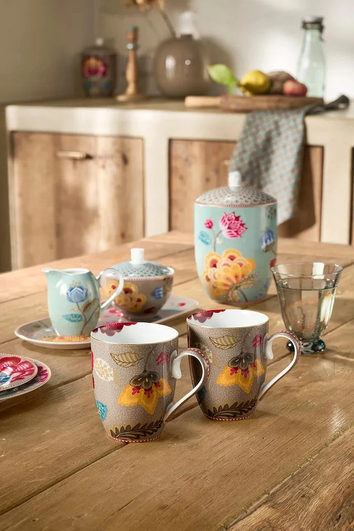 Pip Studio sırlı porselenden seramik kupa seti 365 ml