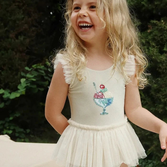 Детски цял бански Konges Sløjd AMANDINE SWIMSUIT