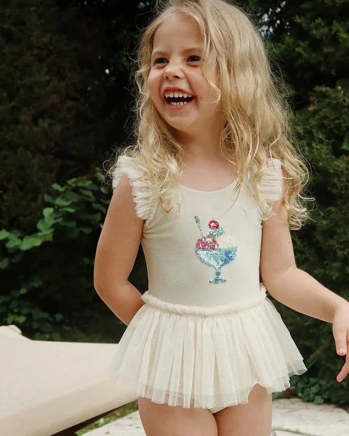 Konges Sløjd AMANDINE SWIMSUIT Çocuk Tulum Mayo
