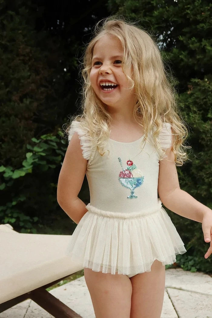 Konges Sløjd AMANDINE SWIMSUIT Çocuk Tulum Mayo