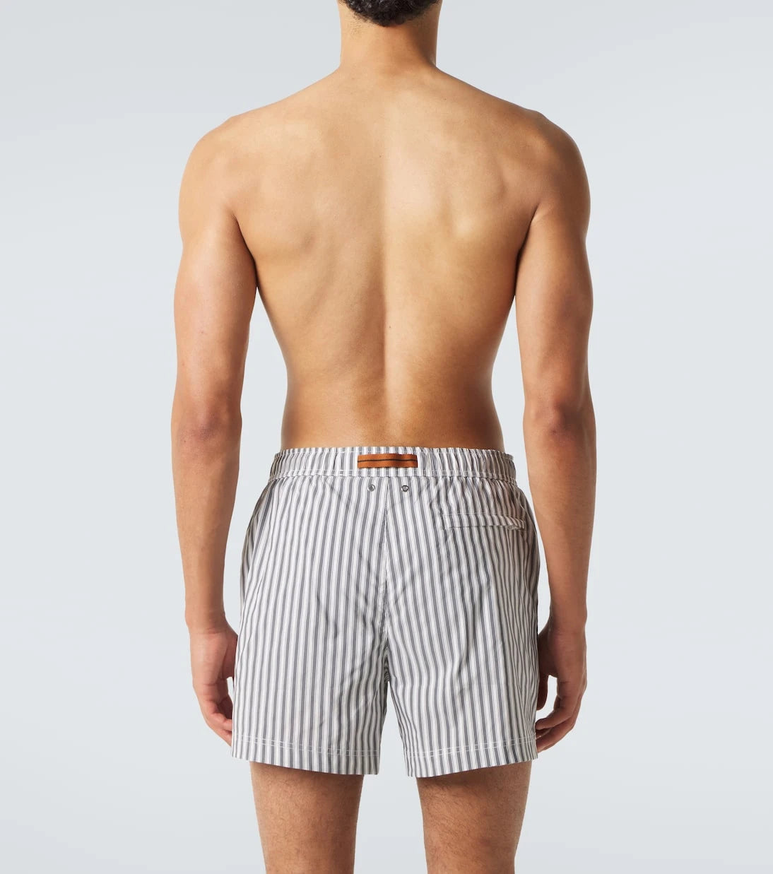 Zegna - Striped swim trunks