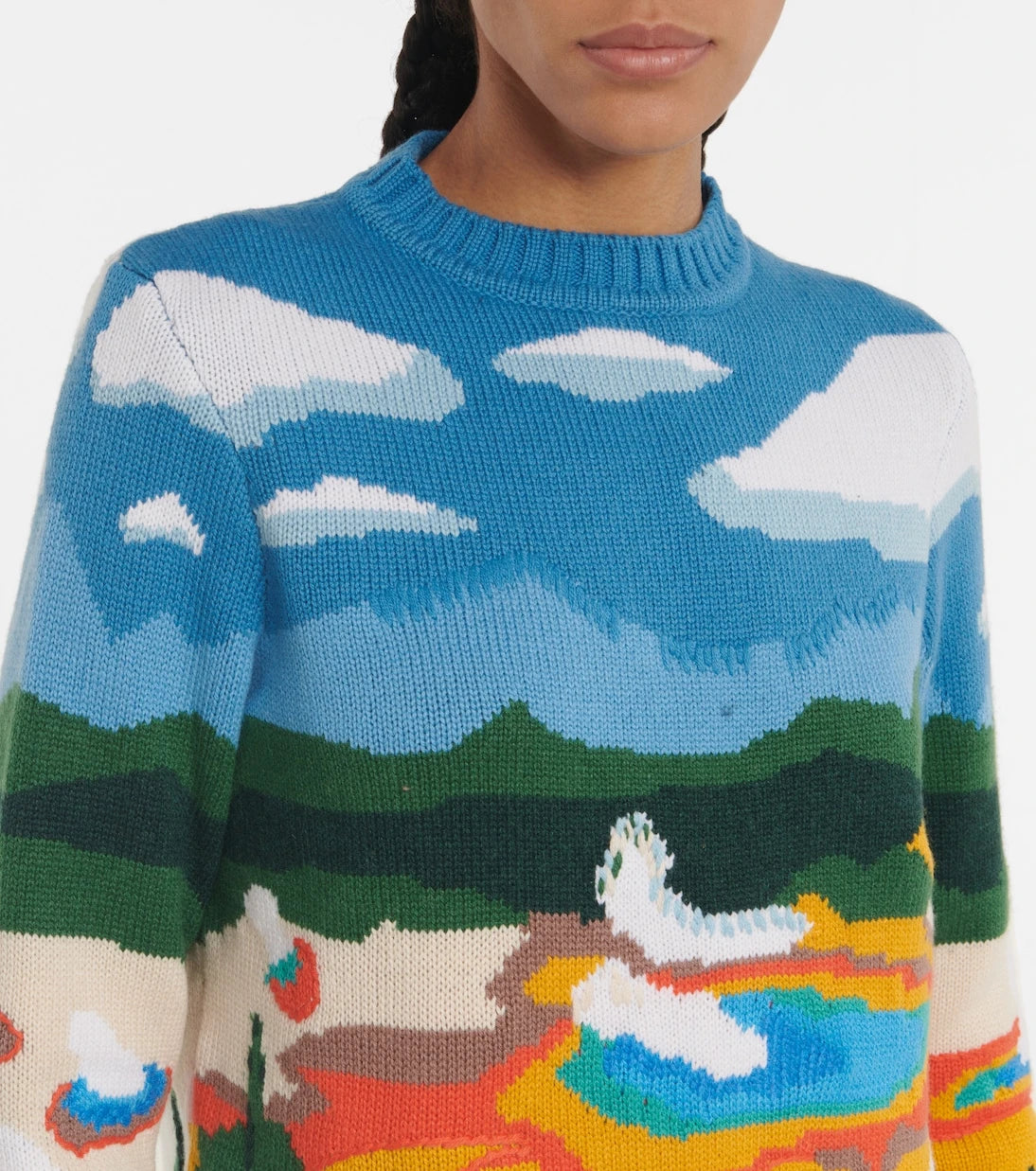 Gabriela Hearst - Ines intarsia cashmere sweater