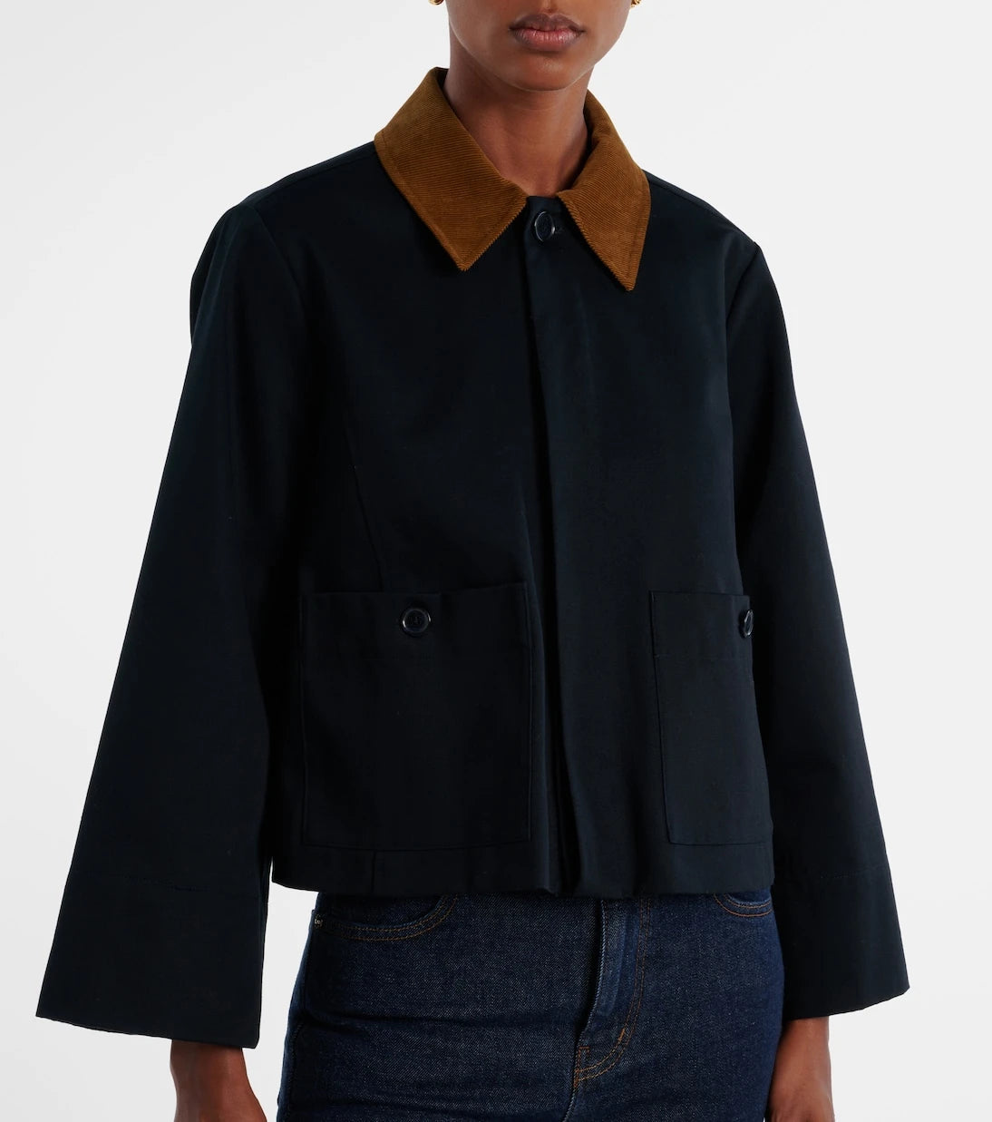 Frame - Small cotton trench jacket