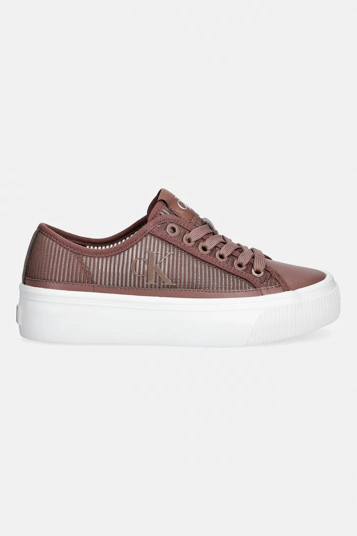 Calvin Klein VULC FLATF LACEUP STRIPED NYL маратонки дамски