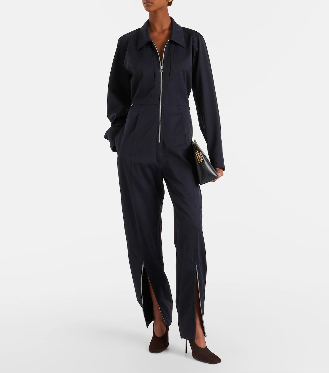 Victoria Beckham - Wool-blend jumpsuit