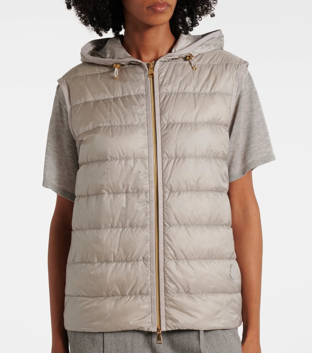Moncler - Wool and cashmere down jacket