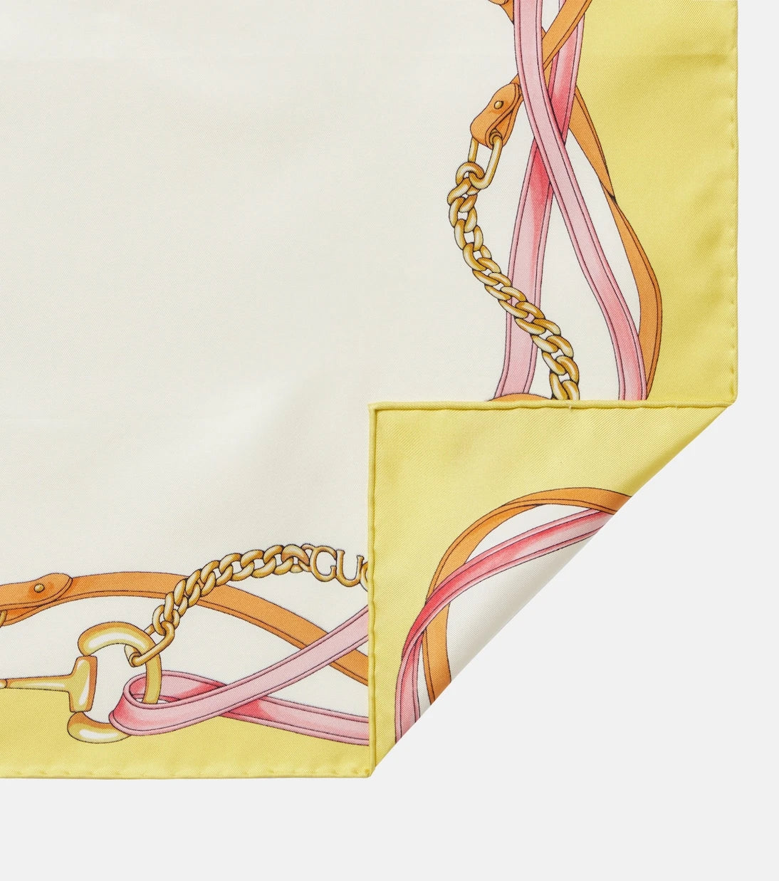 Gucci - Printed silk twill scarf