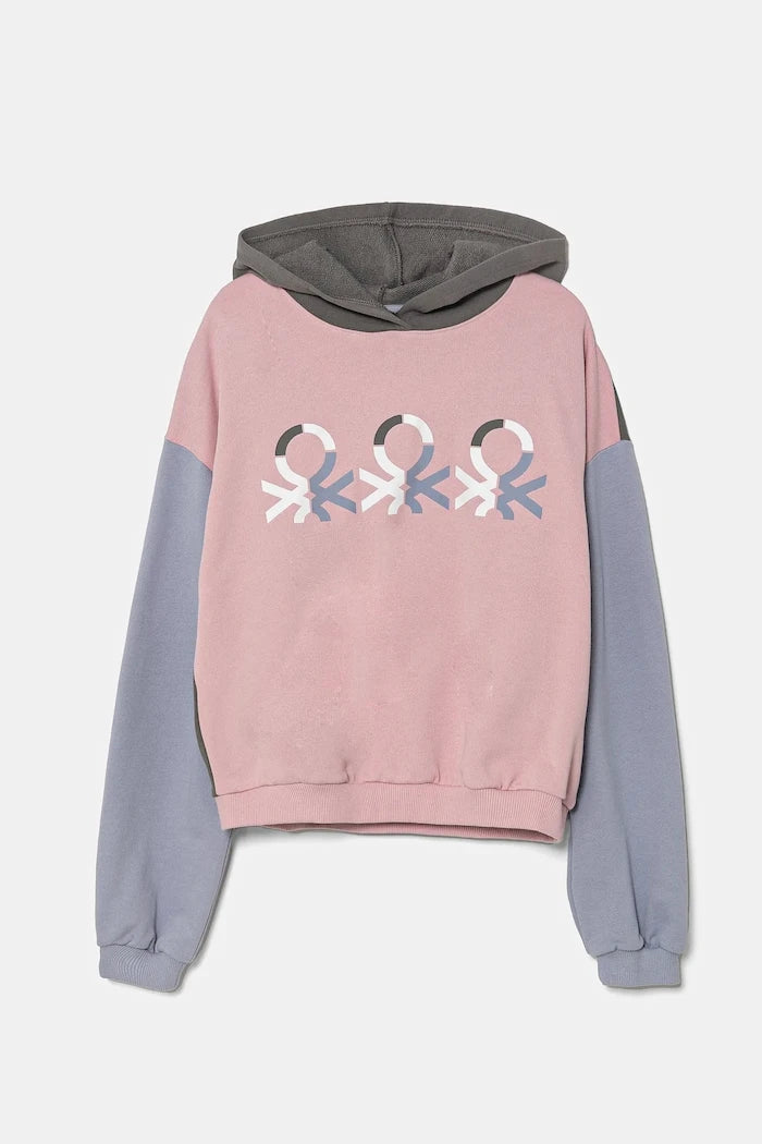 United Colors of Benetton Çocuk Pamuklu Sweatshirt