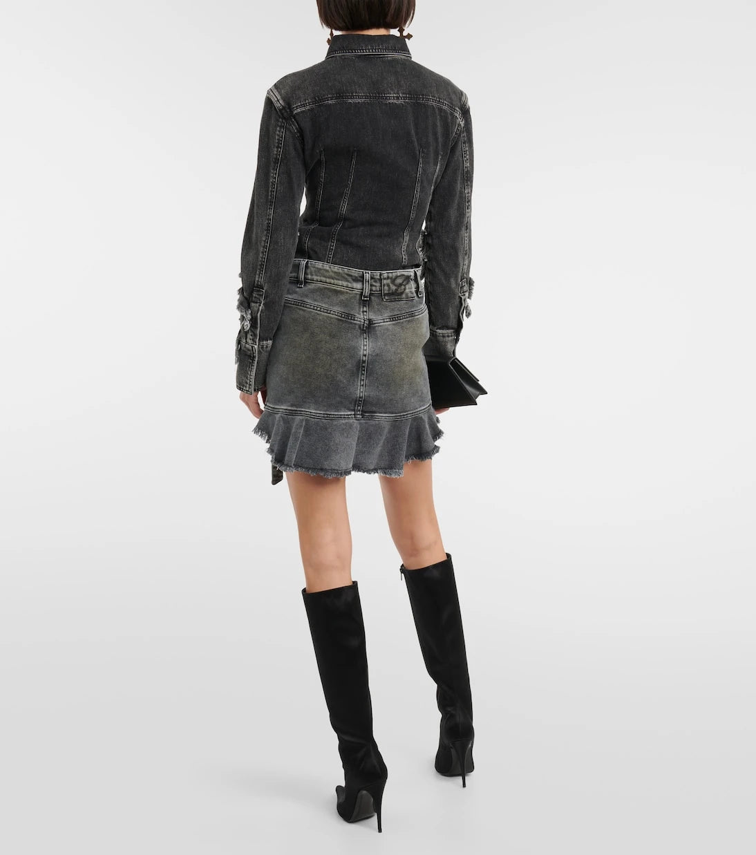 Blumarine - Denim miniskirt
