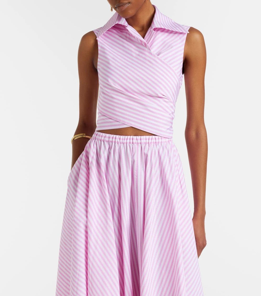 Patou - Striped cotton top