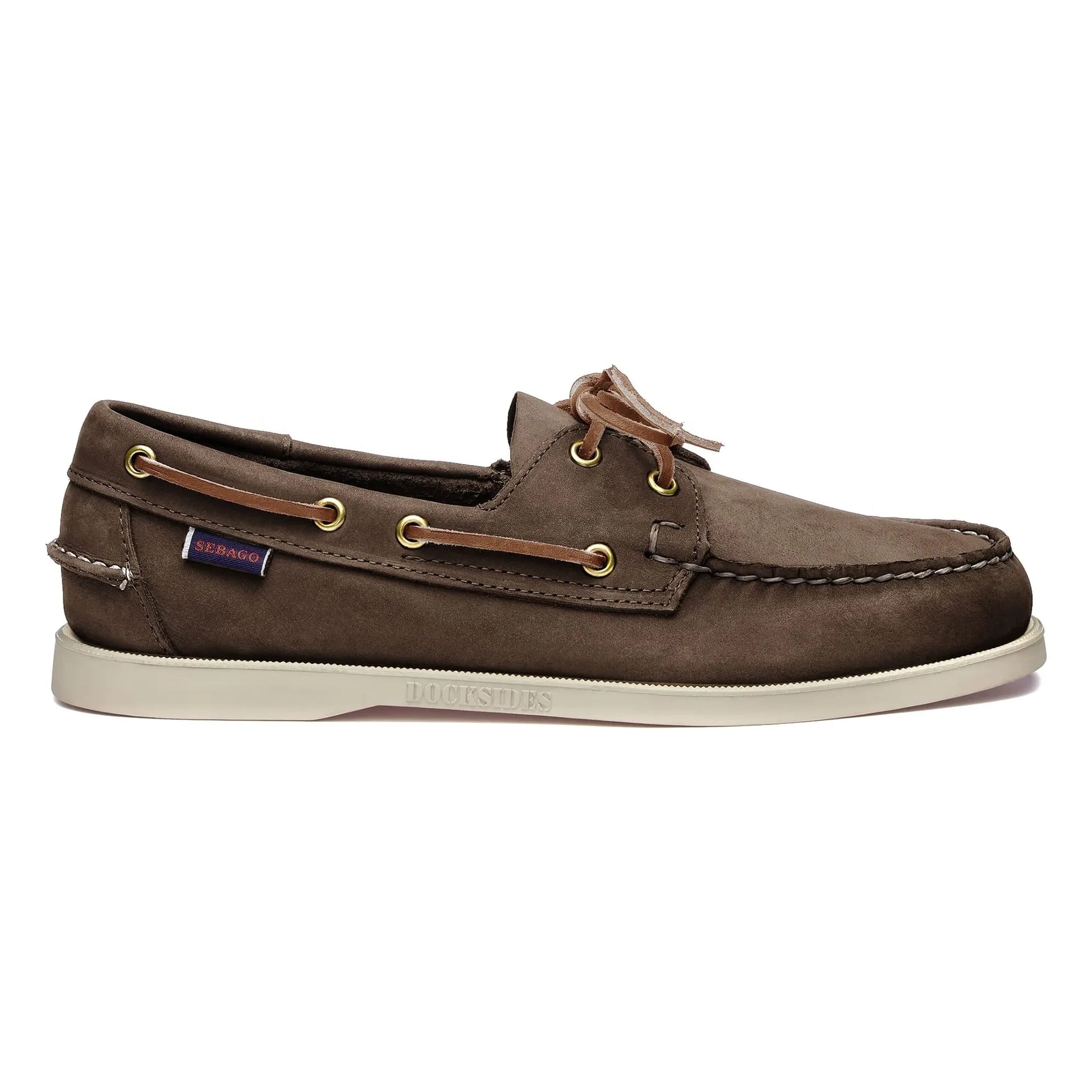 Sebago - Docksides Portland Nubuck Loafers | Brown