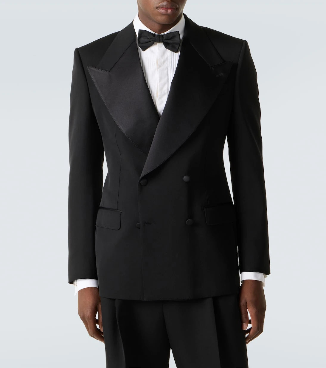 Dolce&Gabbana - Wool and silk-blend tuxedo jacket