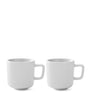 Set of 2 Porcelain Collective Espresso Cups (75ml)