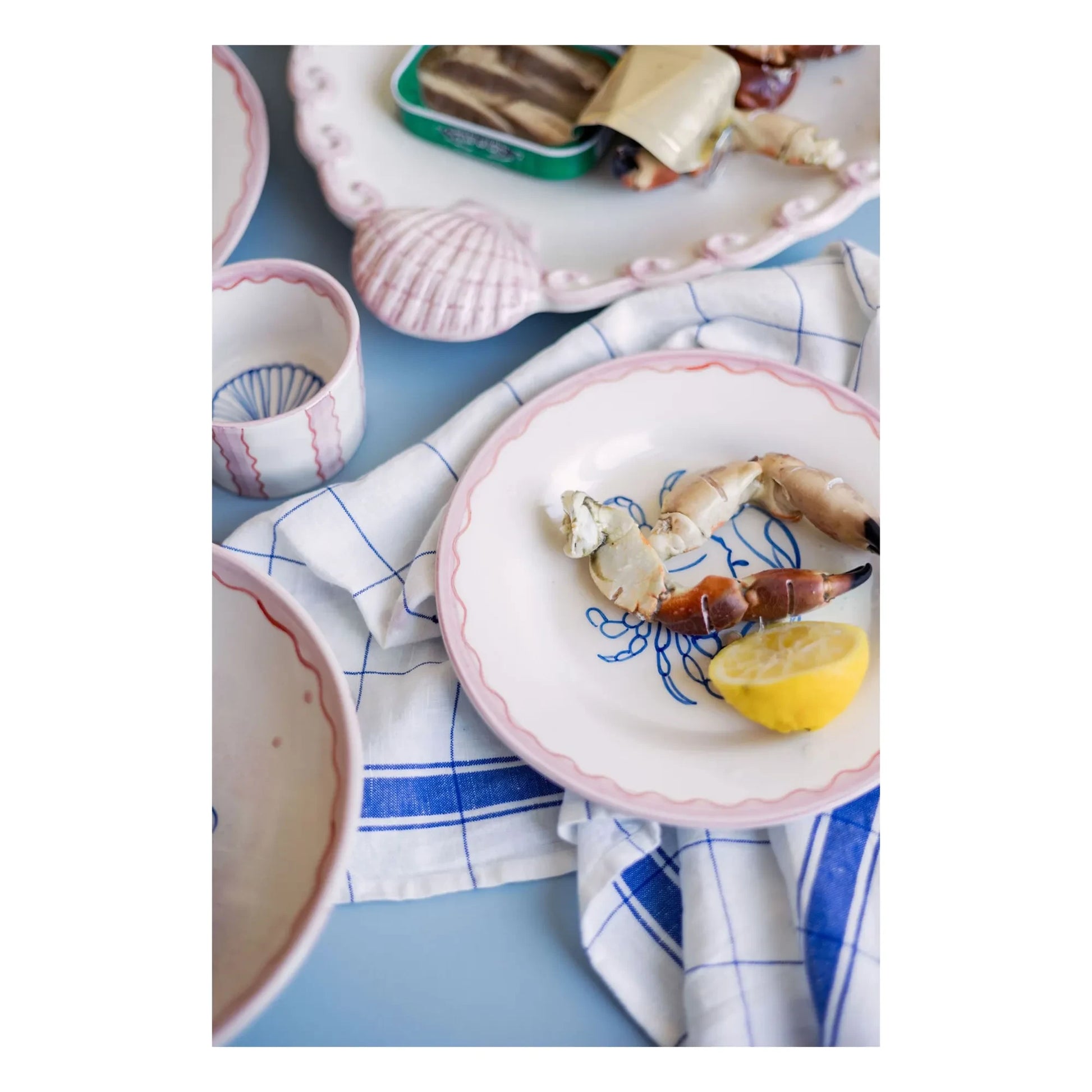 Denise - Calypso plate  | Pink