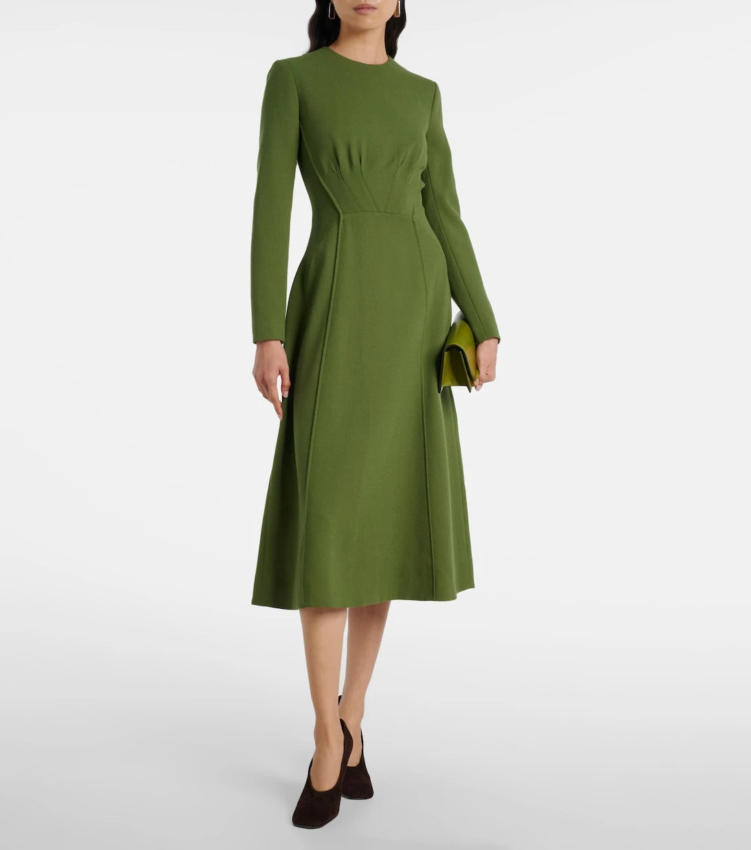 Emilia Wickstead - Collinson wool crêpe midi dress