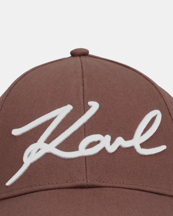 Karl Lagerfeld K/SIGNATURE Pamuk Şapka Vizörlü