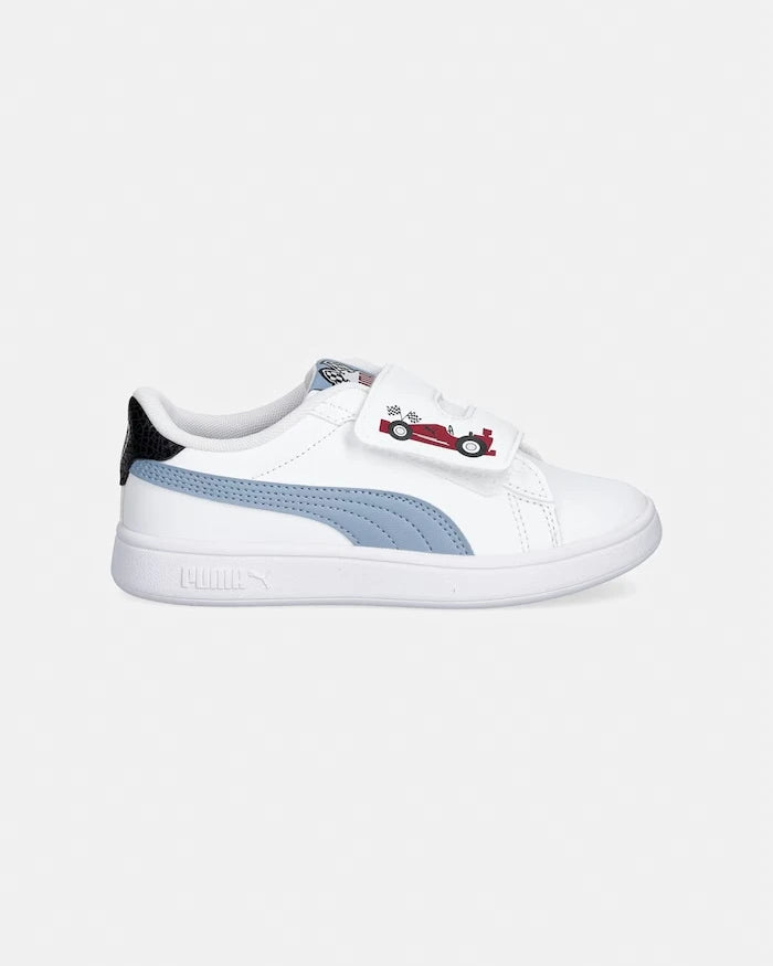 Puma Smash 3.0 Racing Crew V PS Çocuk Spor Ayakkabı