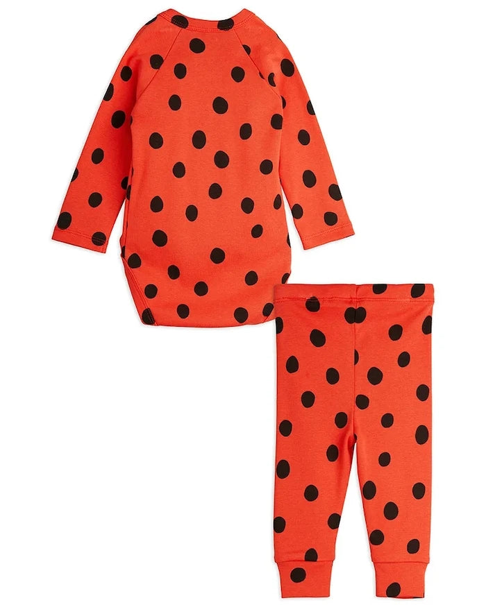 Mini Rodini Dots Bebek Pamuklu Takım