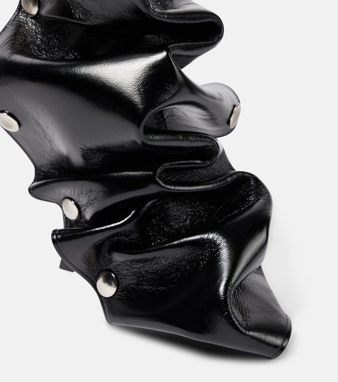 Y/Project - Snap 100 leather knee-high boots