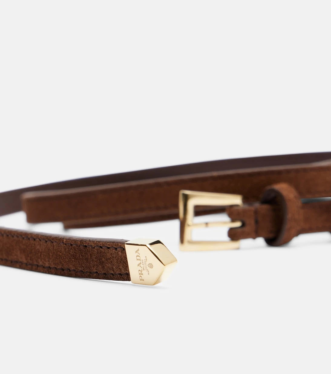 Prada - Suede belt